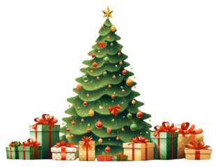 PNG Christmas tree ornament plant.