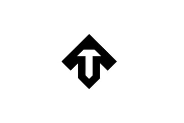 3d render of a arrow symbol on white background