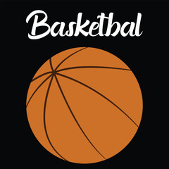 Basketball icon. Basketball sports equipment on white  background. basketball symbols in different views. Vector illustration.eps10 