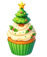 Christmas Tree Creamy Delight