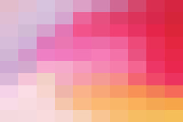 Soft Pixelated Gradient Background In Pink Orange And Yellow
