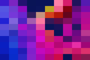 Vibrant Purple and Pink Abstract Pixelated Design Keywords: abstract, background, pattern