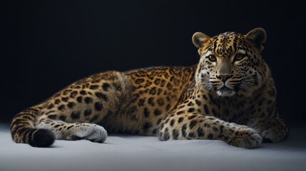 Obraz premium “A realistic wildlife image capturing the beauty, diversity, and majesty of animals in their natural habitat.”