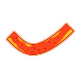 Illustration of Cholesterol in Blood