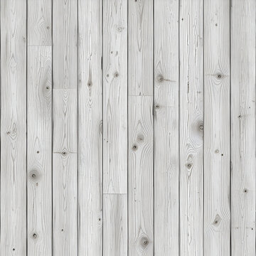 White Wood Square Tiles Seamless Pattern with Transparent Background. Hardwood Parquet Texture Overlay. Rustic Flooring. Weathered Wooden Planks Background. Distressed Timber Textured Surface.