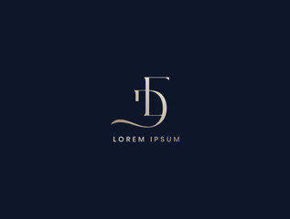 ED letter luxury monogram logo design, ed lettermark, DE business brand logo
