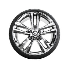 Obraz premium Luxury car wheel showcase product PNG, isolated on transparent background