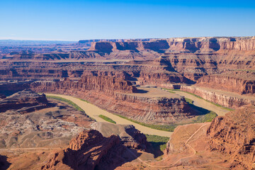 Dead Horse Point and Colorado river, Utah, USA