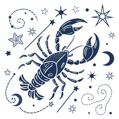 vector illustration of an abstract background