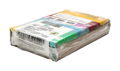 Packaging supplies office environment product PNG, isolated on transparent background