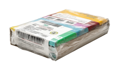 Packaging supplies office environment product PNG, isolated on transparent background