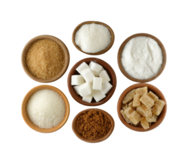 Exploring sugar varieties kitchen food home aesthetic PNG, isolated on transparent background