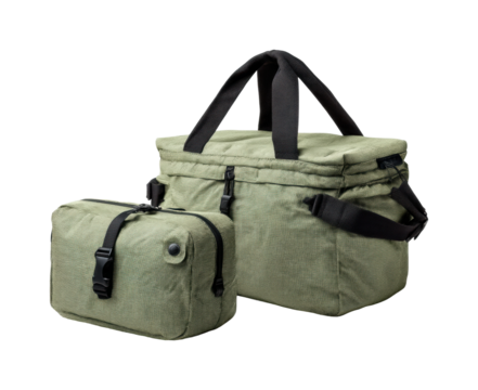 Exploring gear coolers and bags nature product adventure PNG, isolated on transparent background