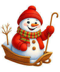 Sledding Snow Fun