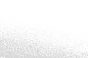 white snow on the transparent background