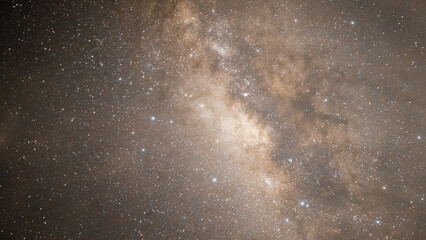 Milky Way Galaxy: A breathtaking view of the Milky Way galaxy unveils a tapestry of countless stars and celestial wonders, set against the vast canvas of the universe. 