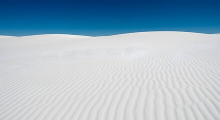 Obraz premium White desert landscape