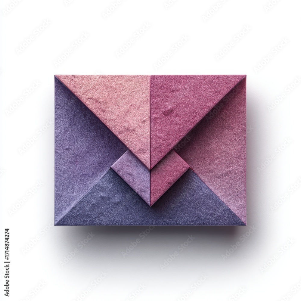 Poster abstract purple and pink envelope design geometric pattern texture background image