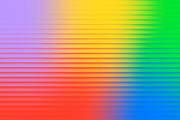 Colorful gradient background with horizontal lines, creating a vibrant and eyecatching design for modern projects and presentations with a smooth transition