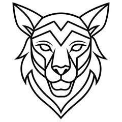 Diverse animal head logo design elements set for branding and identity projects