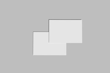 a5 landscape flyer blank mockup