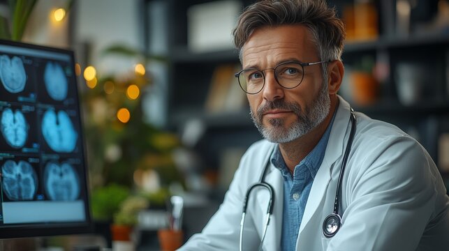 Telemedicine Consultation Between a Doctor and a Patient (Cinematic, 8K, Modern, Digital Healthcare, High-Tech Setting) --ar 16:9 --stylize 750 --v 6.1 Job ID: 4fc248e4-d692-49d8-96d4-92bd5f2bb2e3