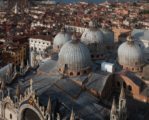 Basilica di San Marco, Venice view from the top