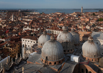 Basilica di San Marco, Venice view from the top