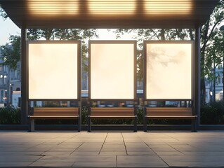 gallery interior with spotlights