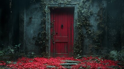 The Door That Only Opens at Midnight --ar 16:9 --stylize 750 --v 6.1 Job ID: 20b04050-d4ad-48cf-8cf4-35a8274fa3ad