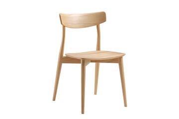 Discover the beauty of this modern wood chair, perfect for adding a touch of natural elegance to any dining room or workspace with its sleek design and light tones