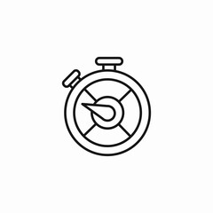 performance testing speed icon sign vector