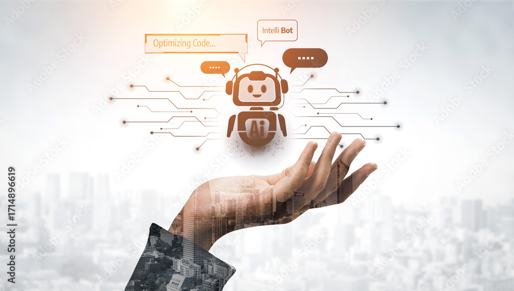 Poster ai chatbot using prompt engineering and llm deep learning delivers explainable generative ai for sma