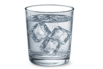 glass of ice water