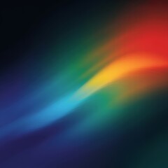 Obraz premium Abstract Swirl of Vibrant Colors on Dark Background