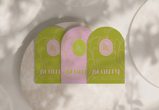 Modern Arched Stationery Mockup