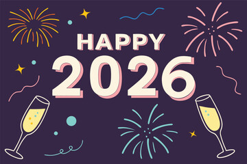 animation animated happy new year gif with spark