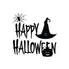 set of halloween icons halloween pumpkin vector illustration