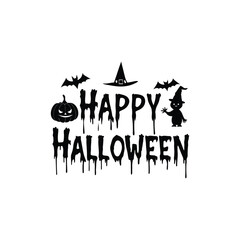 Halloween Bats halloween pumpkin vector illustration