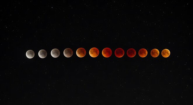 Lunar Eclipse Photography – Blood Moon and Celestial Phases