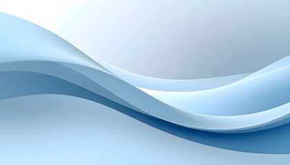 Cool Tone Gradient Mesh Background with Pale Blue and Soft Gray – Minimalist and Smooth