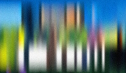 Abstract blurred landscape with vertical streaks of color and subtle noise; dreamy, impressionistic...