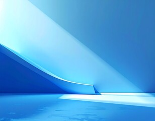 Soft Blue Gradient Abstract Texture
