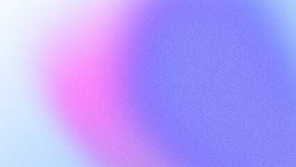 A trendy abstract background with a grainy gradient texture. A soft, blurry blend of purple, pink,...