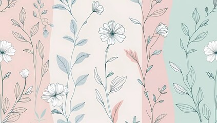 seamless floral background