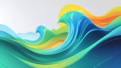 abstract wave background