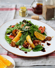 Experience a Vibrant Citrus Salad featuring a mix of fresh