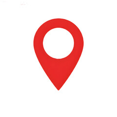 red map pointer PNG IMAGE 