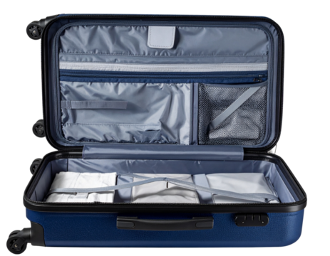 case with tools isolated on white