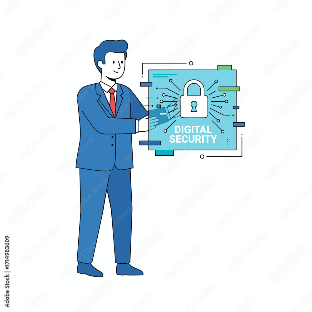 Aufkleber ensure secure access to personal data, safe internet connectivity, and robust cybersecurity, informa